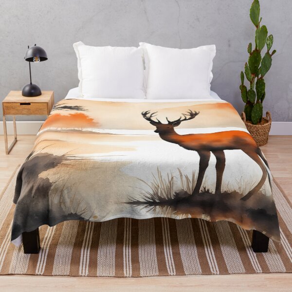 Item preview, Deer by River designed and sold by CalmnessbyChoice.