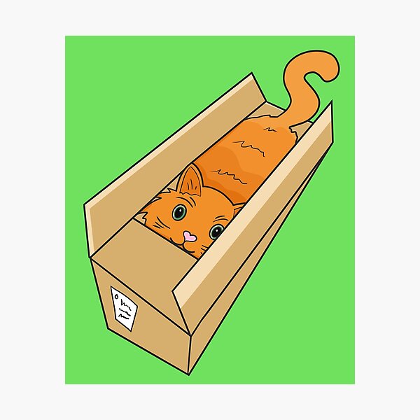 Item preview, Orange Kitty Delivery - Cute Cats designed and sold by mikeymadness.
