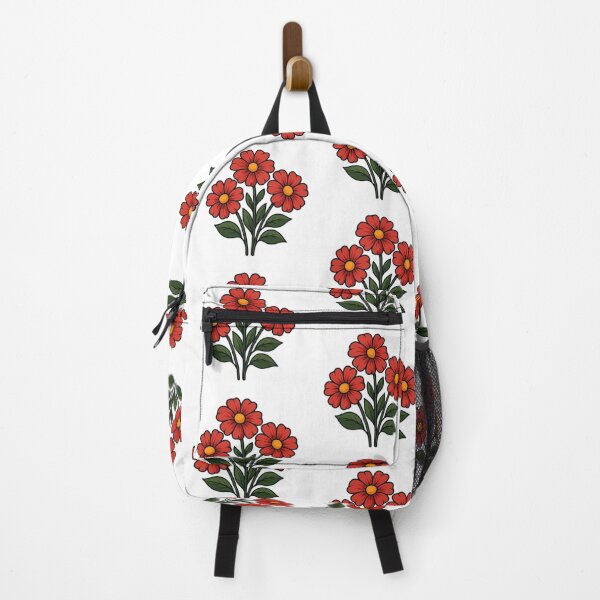 Item preview, Vibrant Red Flower Bouquet – Elegant Floral Art for All Occasions designed and sold by ToonyTeez.