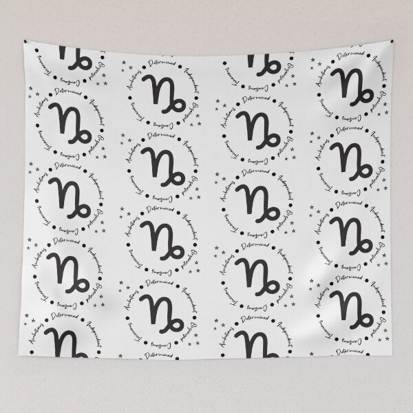 Item preview, Capricorn - Star sign / Zodiac sign designed and sold by PixiePaletteP.
