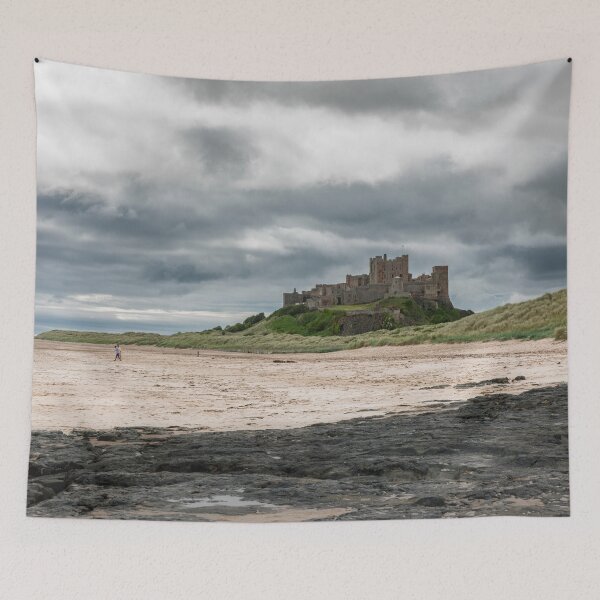 Item preview, Bamburgh Castle , With Storm Clouds designed and sold by David Patterson.