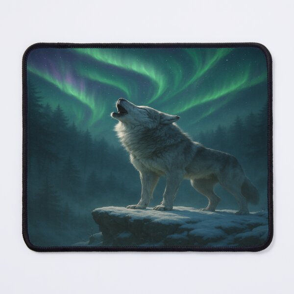 Item preview, Mystic Howling Wolf designed and sold by Enchanting Art Vista.