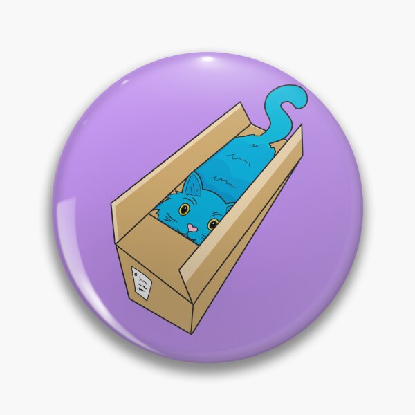 Item preview, Blue Kitty Delivery - Cute Cats designed and sold by mikeymadness.