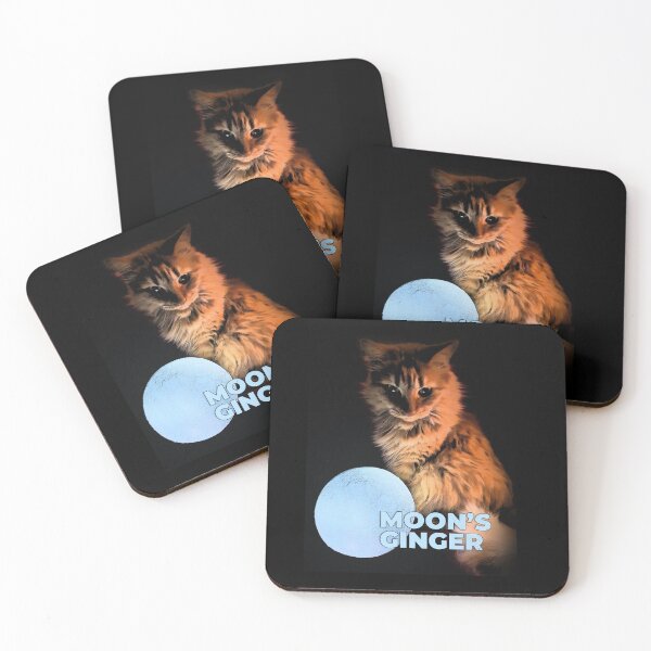Item preview, Moon’s Ginger – Mystical Cat Art designed and sold by maikiC.