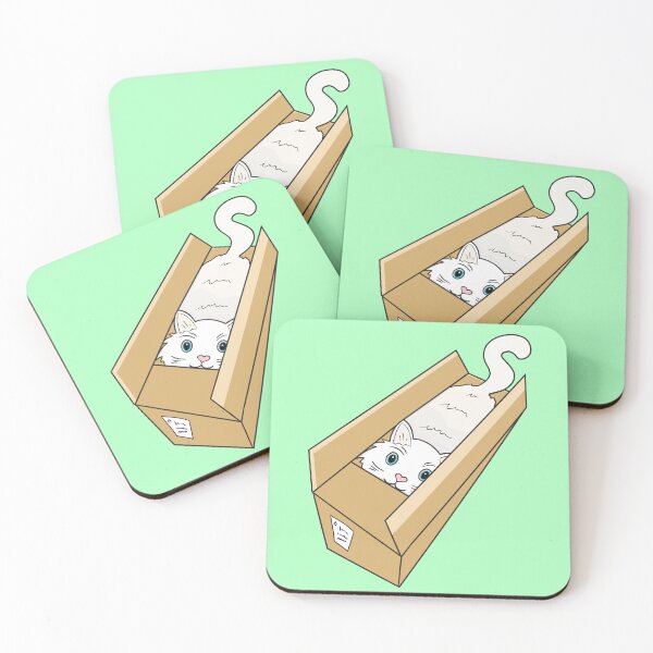 Item preview, White Kitty Delivery - Cute Cats designed and sold by mikeymadness.