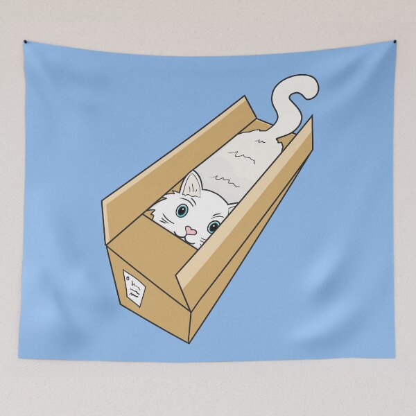 Item preview, White Kitty Delivery - Cute Cats designed and sold by mikeymadness.