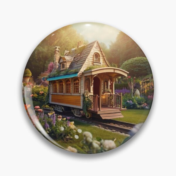 Item preview, Whimsy Lane: The Enchanted Pastel House designed and sold by BlareBlare.