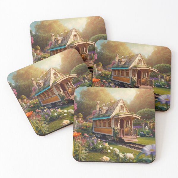 Item preview, Whimsy Lane: The Enchanted Pastel House designed and sold by BlareBlare.
