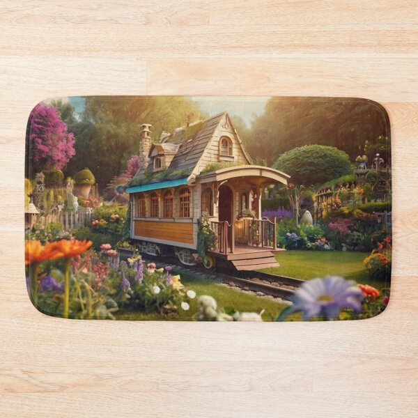 Item preview, Whimsy Lane: The Enchanted Pastel House designed and sold by BlareBlare.