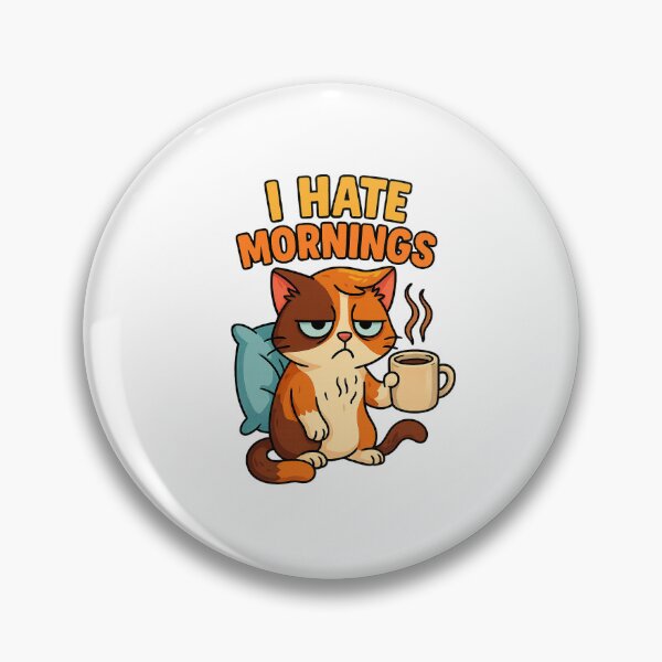 Item preview, I hate mornings designed and sold by Bluntdivas.