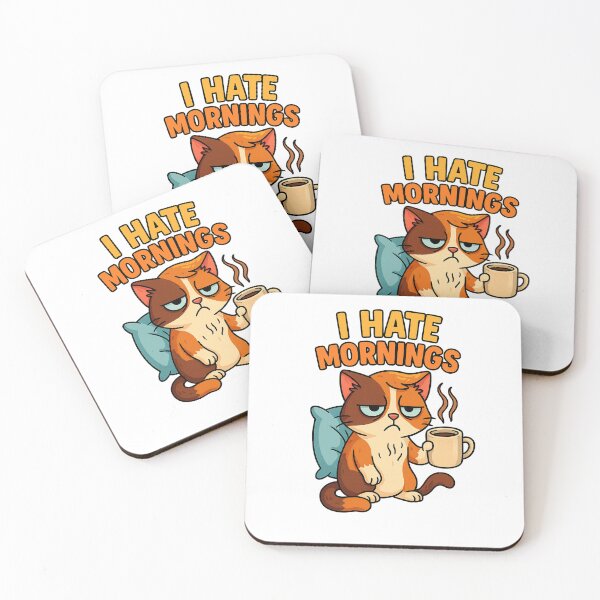 Item preview, I hate mornings designed and sold by Bluntdivas.