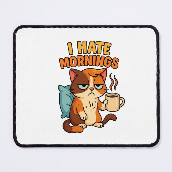 Item preview, I hate mornings designed and sold by Bluntdivas.