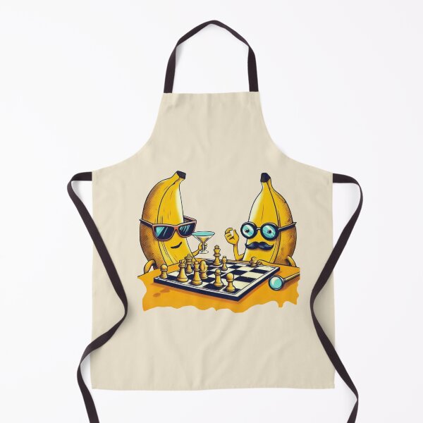 Item preview, Bananas Playing Chess – Cool Fruit with Attitude designed and sold by Myra365Art.