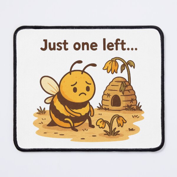 Item preview, Just One Left – Sad Bee and the Last Flower designed and sold by Lacritsa .