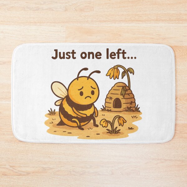 Item preview, Just One Left – Sad Bee and the Last Flower designed and sold by Lacritsa .