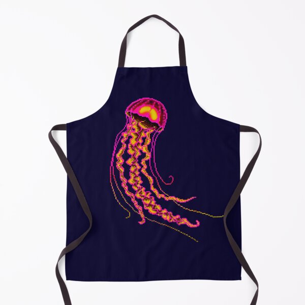 Item preview, Neon Pixels Jellyfish designed and sold by GEEKsomniac.