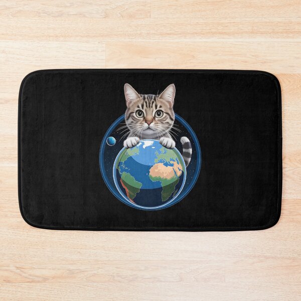 Item preview, A cute cat in space. designed and sold by ReneMM.