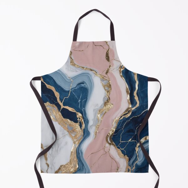 Item preview, Luxurious blue, pink and white marble with elegant gold desidn designed and sold by AKANKEDESIGN.