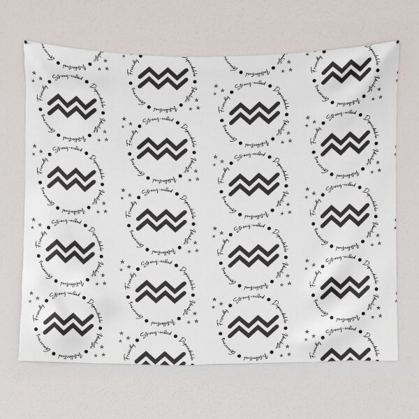 Item preview, Aquarius- Star sign / Zodiac sign designed and sold by PixiePaletteP.