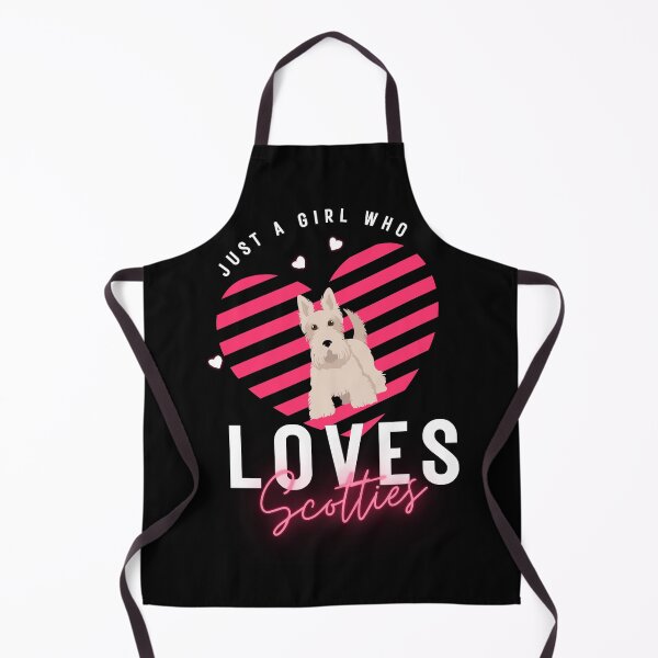 Item preview, Just a Girl Who Loves Scotties – Cute Dog Lover Gift designed and sold by GreenStardust.