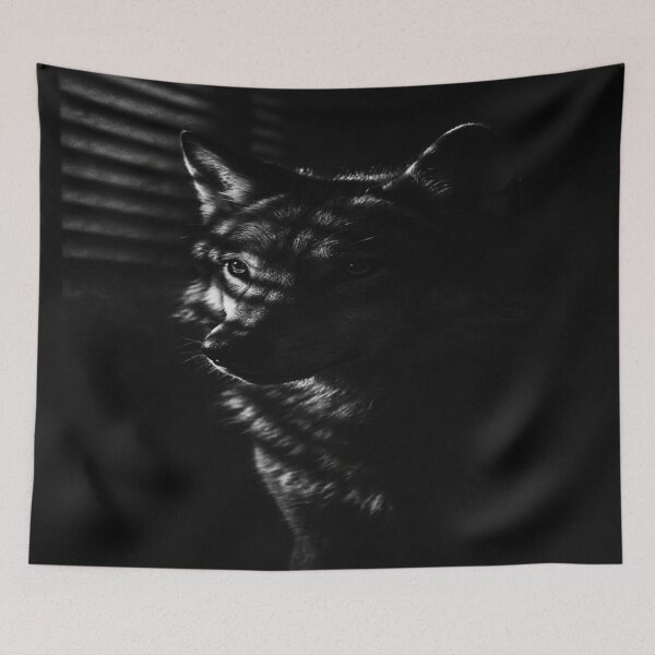 Item preview, Shadow Wolf designed and sold by Enchanting Art Vista.
