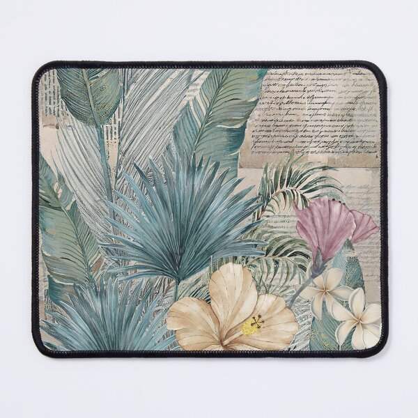 Item preview, Vintage Tropical Leaves Journal Page designed and sold by J Marielle Designs.