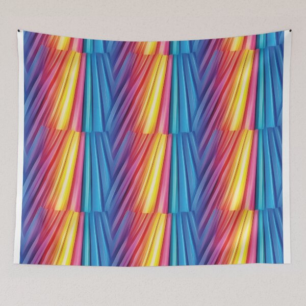 Item preview, Bright Rainbow Pattern  designed and sold by Mel Bel Studio .