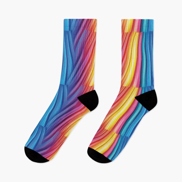 Item preview, Bright Rainbow Pattern  designed and sold by Mel Bel Studio .