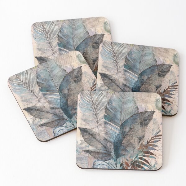 Item preview, Vintage Tropical Leaves designed and sold by J Marielle Designs.