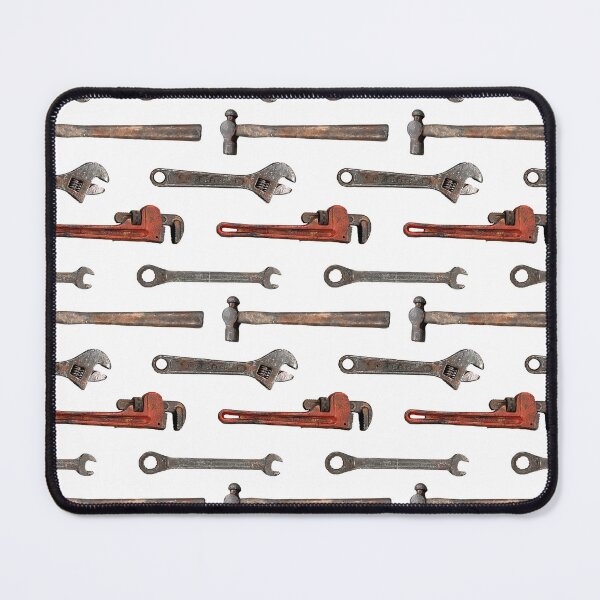 Item preview, Rusty Tool Pattern designed and sold by Katherine Swartzbeck.