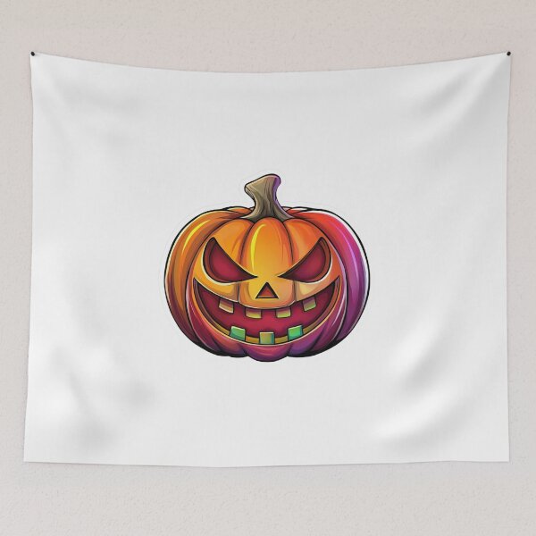 Item preview, Halloween Pumpkin Design Colorful Pumpkin Halloween Decoration Idea designed and sold by ICdesigner.