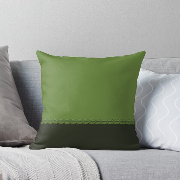 Item preview, Línea horizontal de hojas que se divide en fondo verde y oscuro. designed and sold by Cherevan.