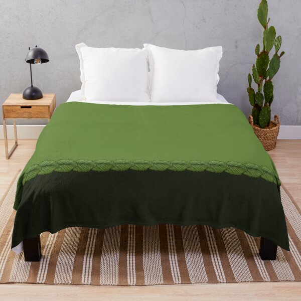 Item preview, Horizontal line of leaves dividing into green and dark background designed and sold by Cherevan.
