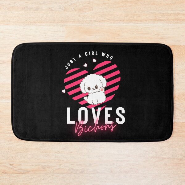 Item preview, Just a Girl Who Loves Bichons – Cute Dog Lover Gift designed and sold by GreenStardust.