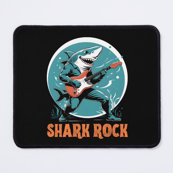 Item preview, Funny Guitarist Daddy Shark Fathers Day Brainrot Meme designed and sold by Zayavca.