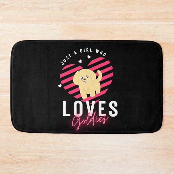 Item preview, Just a Girl Who Loves Goldies – Cute Dog Lover Gift designed and sold by GreenStardust.