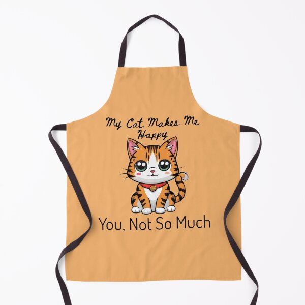 Item preview, My cat makes me happy. You, not so much. designed and sold by Moonody Designs.