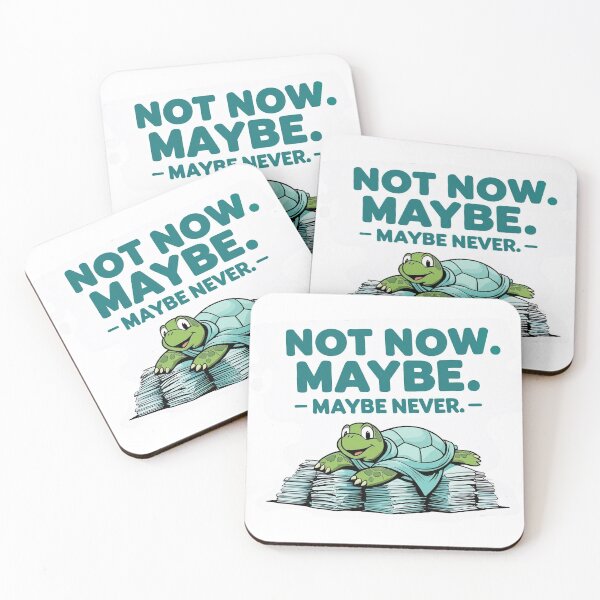 Item preview, Procrastinating Turtle with To-Do Lists designed and sold by Shahbazumar.
