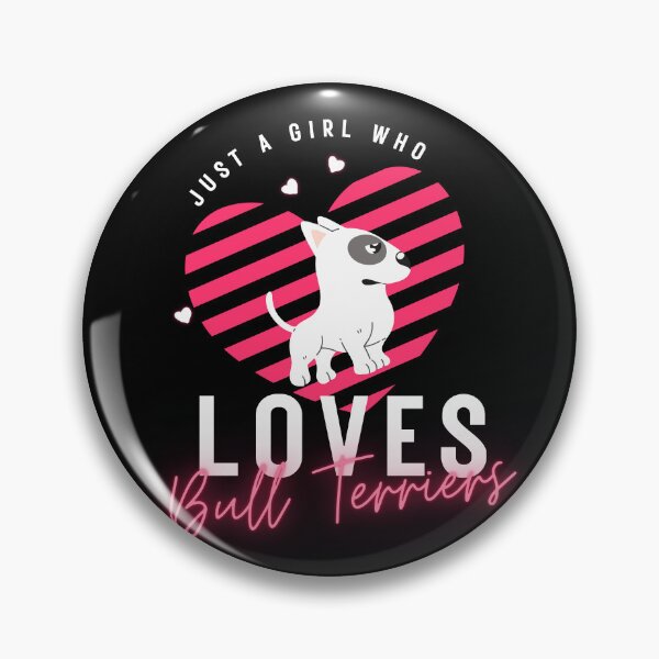 Item preview, Just a Girl Who Loves Bull Terriers – Cute Dog Lover Gift designed and sold by GreenStardust.
