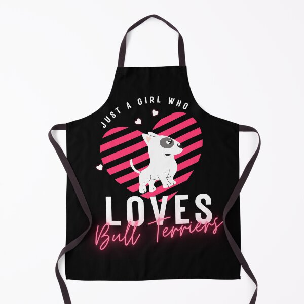 Item preview, Just a Girl Who Loves Bull Terriers – Cute Dog Lover Gift designed and sold by GreenStardust.