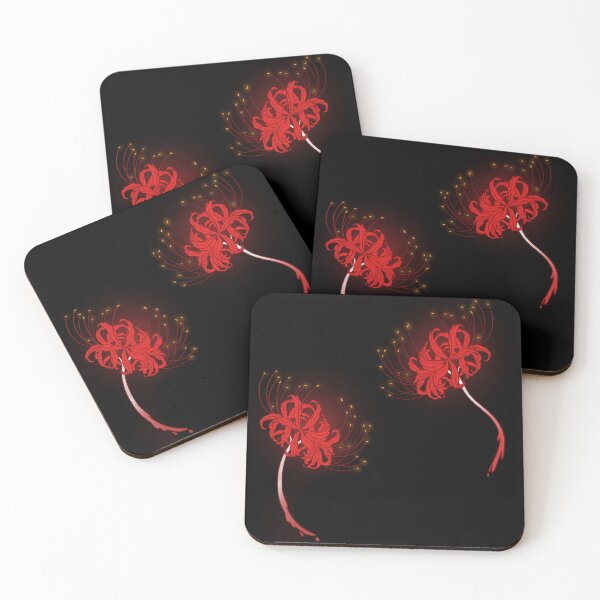 Item preview,  Red Spider Lily – Dark Japanese Floral Art designed and sold by Ammodyte.