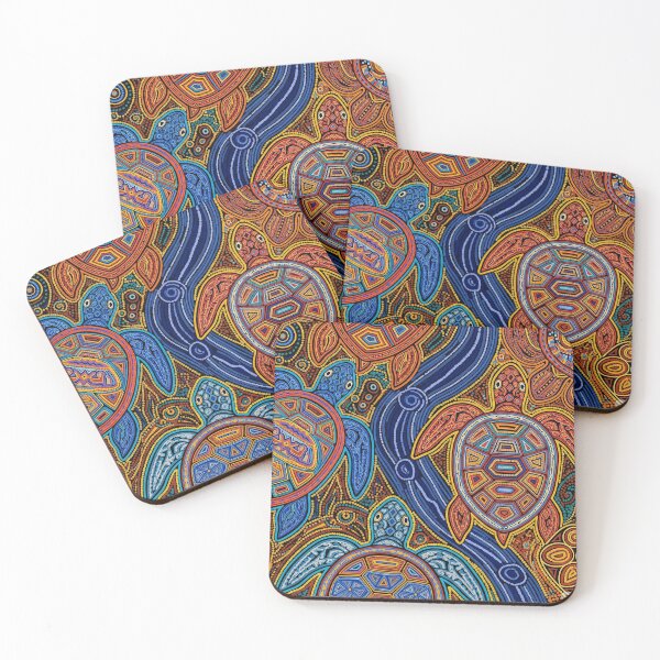 Item preview, ABORIGINAL ART OF SEA TURTLE designed and sold by likbatonboot.