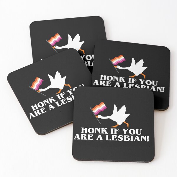 Item preview, Honk if you are a lesbian designed and sold by remerasnerdas.
