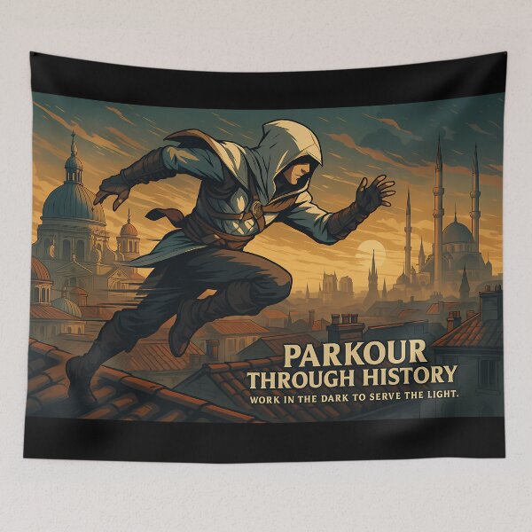 Item preview, Parkour Through History – Assassin Rooftops Run designed and sold by CesArt  D..