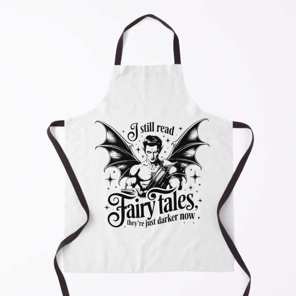 Item preview, I read fairy tales – book lover & dark fantasy designed and sold by CleanDecor.