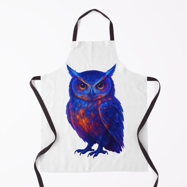 Item preview, Colorful Electrifying Owl designed and sold by GloriousArtSKD.