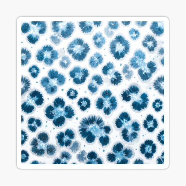 Item preview, Blue leopard dots designed and sold by Zenvanatribe.