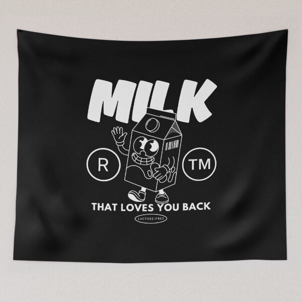 Item preview, Lactose-free milk loves you back designed and sold by Peerless-Prime.