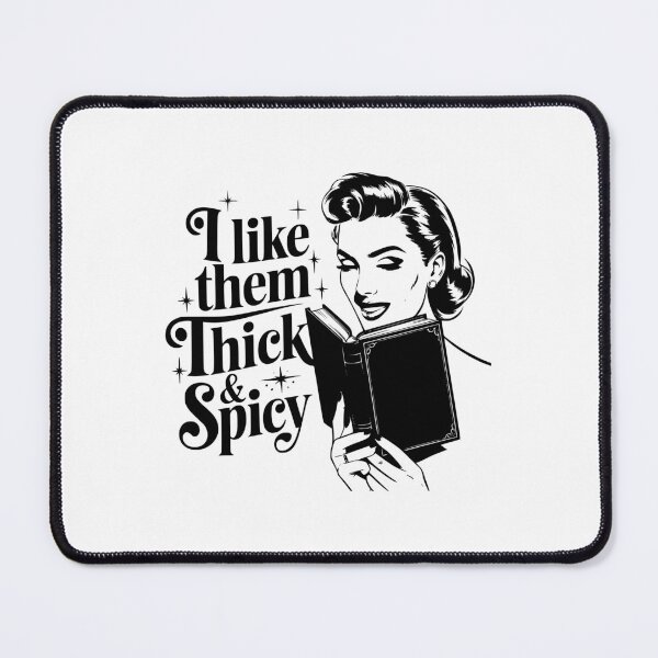 Item preview, I like them thick & spicy – book lover design designed and sold by CleanDecor.