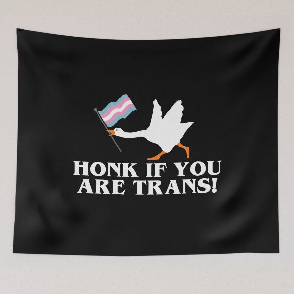 Item preview, Honk if you are trans designed and sold by remerasnerdas.